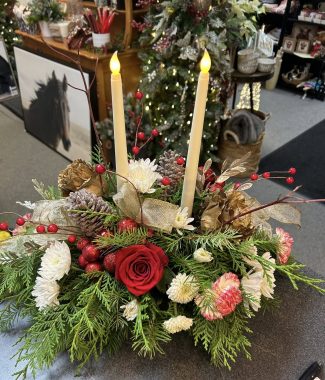 Holiday Glow Centrepiece