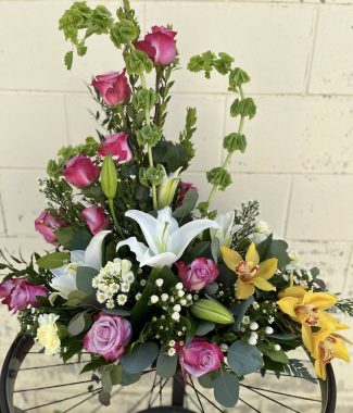Rose & Lily Tribute Arrangement